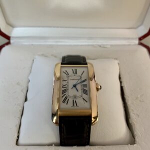Cartier Tank Americane in oro rosa