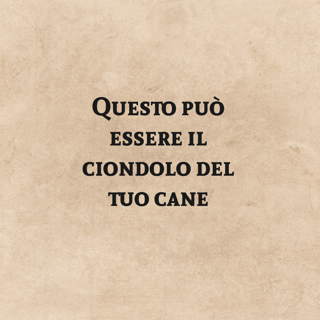 Ciondolo Personalizzato