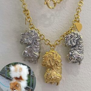 Collana con 3 ciondoli