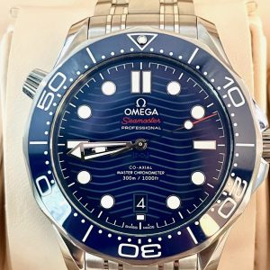 Omega Seamaster Diver 300m blu full set
